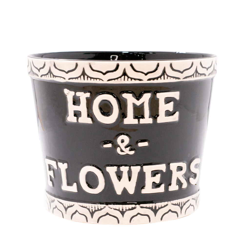 Cachepo Redondo Home & Flowers n 4